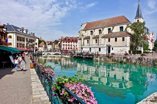 Annecy : monuments et restaurants