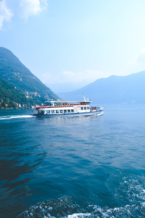 Autour du lac de Côme, Italie